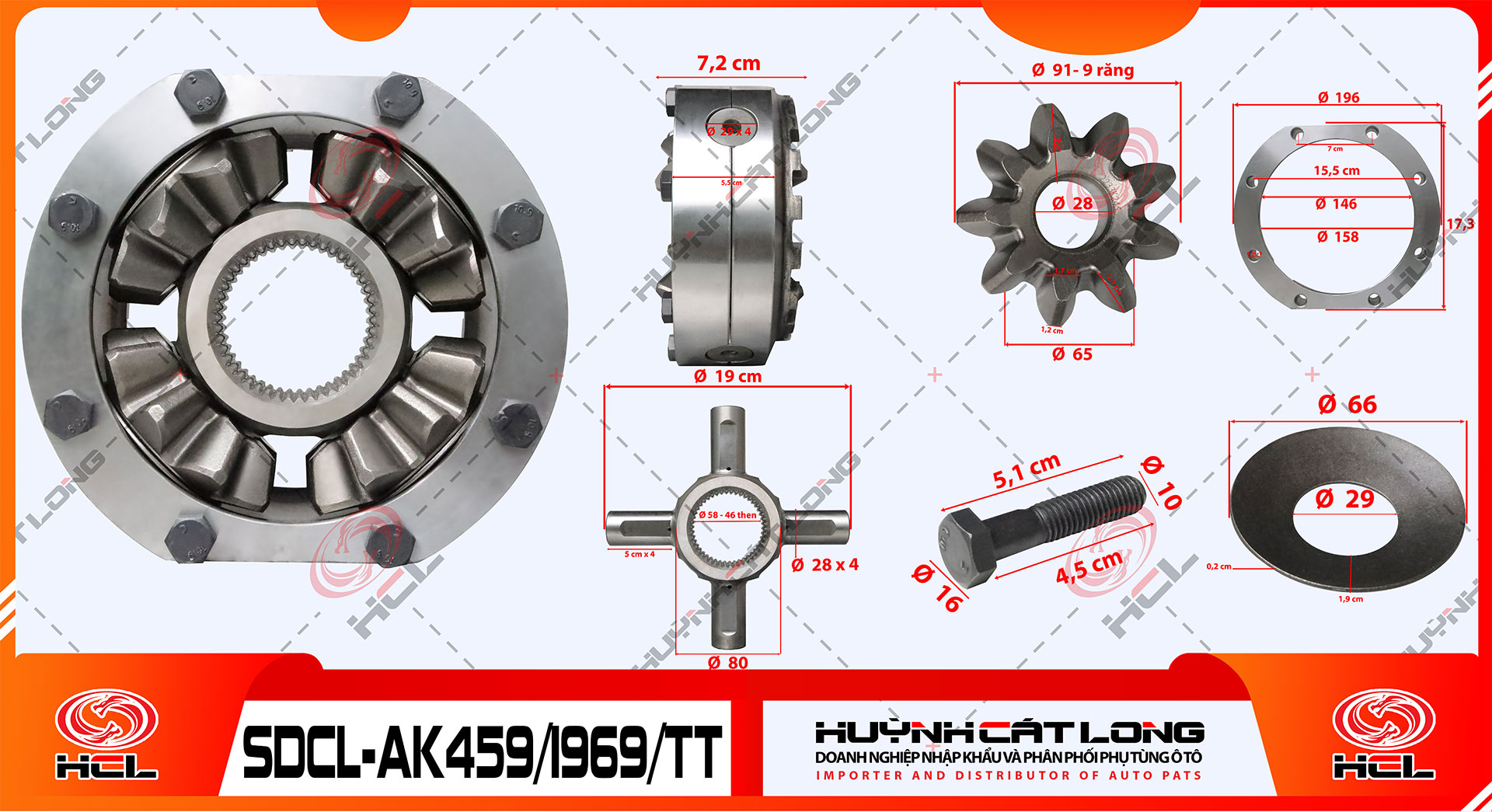 Sọ đầu con lợn A7/T5G/VX/T7H/C7H MC160 - A2…..AK459/1969/TT